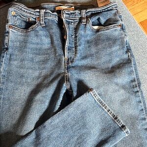 Levi's Blue Straight Jeans Classic Denim